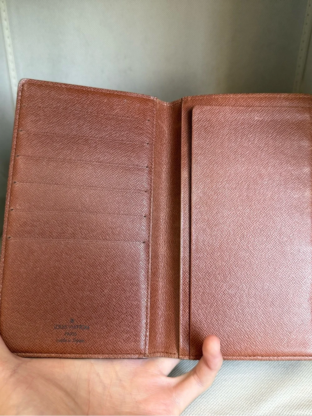 LOUIS VUITTON Card Bill Holder M60825 Used